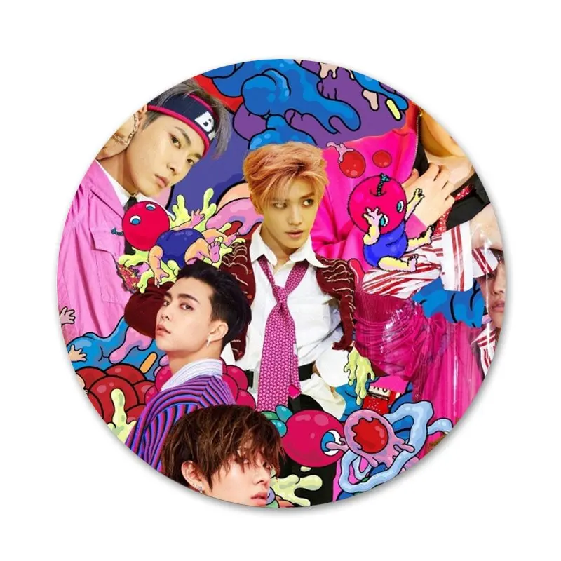 Металлические Значки для одежды и рюкзака 58 мм | Дом сад