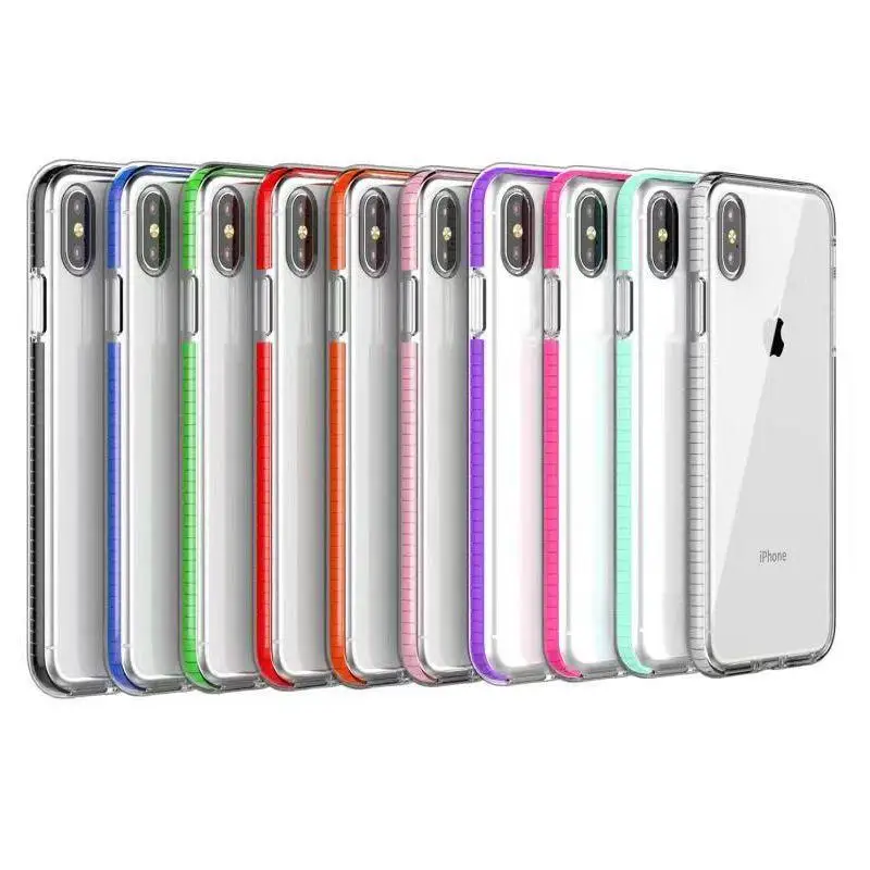 

TPU Soft Phone Cases for iPhone 12 11 Pro MAX XS XR SE 2 multi color Matte back cover silicone