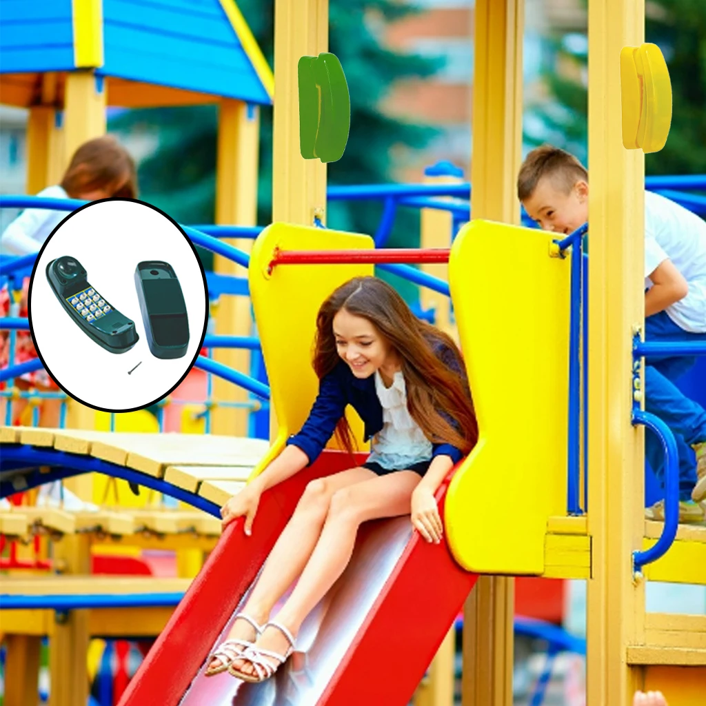 Пластиковый телефон креативный детский игровой игровая площадка набор качелей