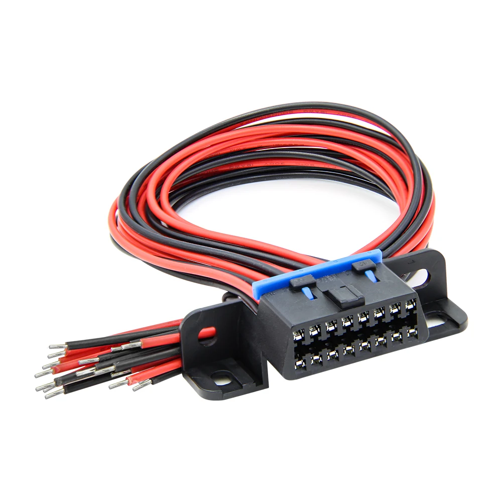 Высокое качество OBD2 Удлинительный кабель OBD 16pin папа-мама для ELM 327 V1.5 для VAG Авто диагностический инструмент сканер для OP-COM