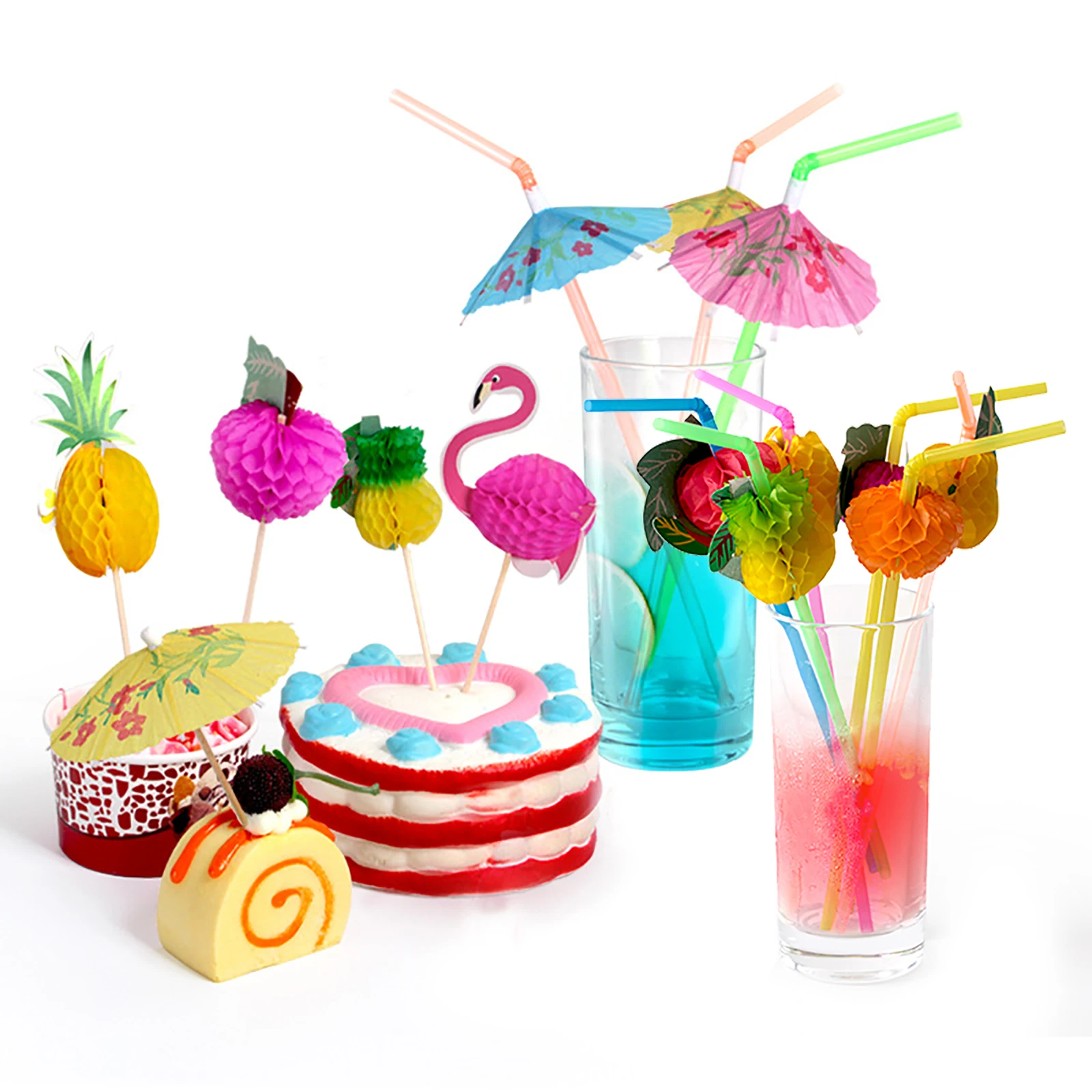 

Украшения для коктейвечерние, набор принадлежностей, этикетка для коктейлей, фруктов, палочки, декоративный напиток для вечевечерние