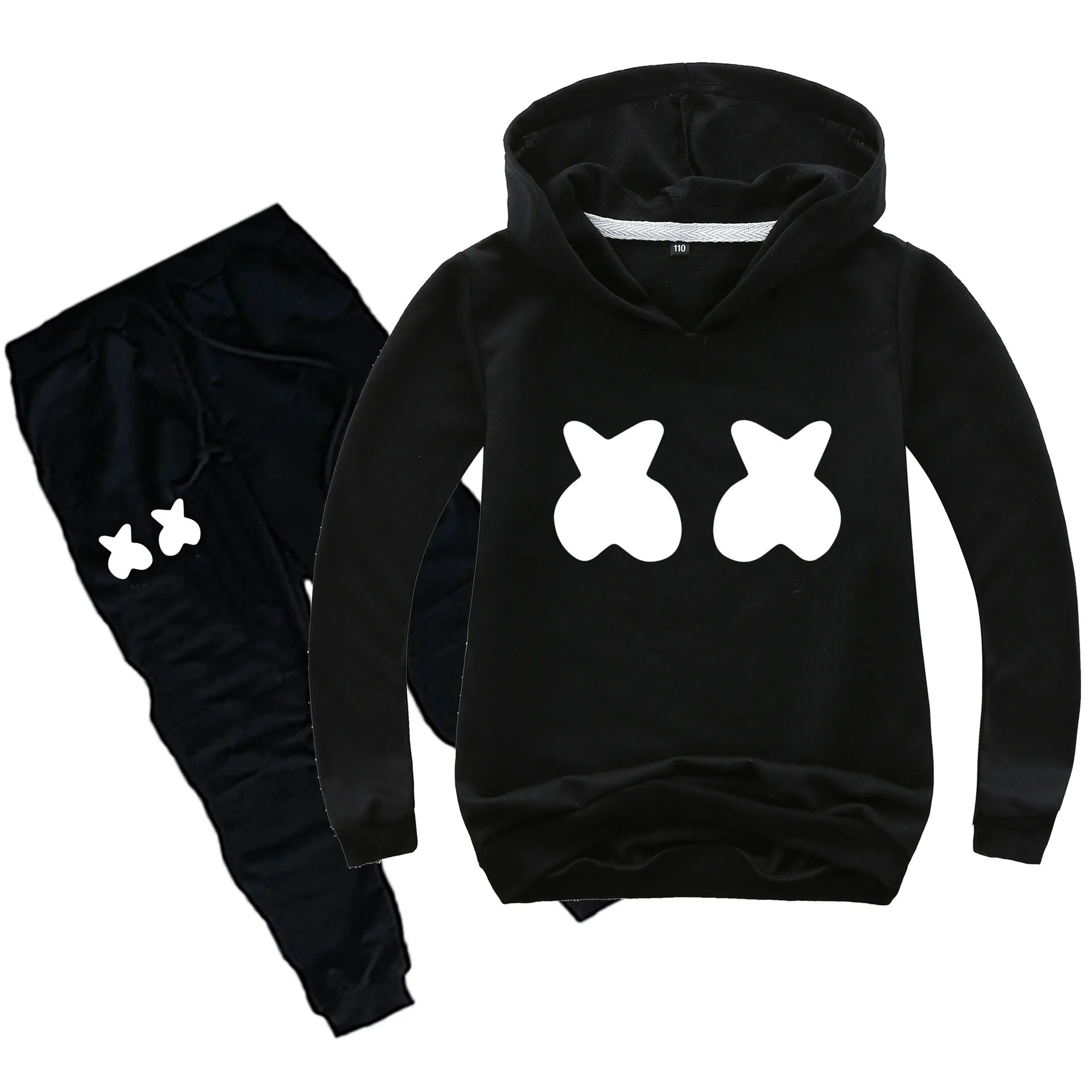 От 2 до 16 лет костюм со смайликом для девочек комплекты одежды весенне-Осенняя