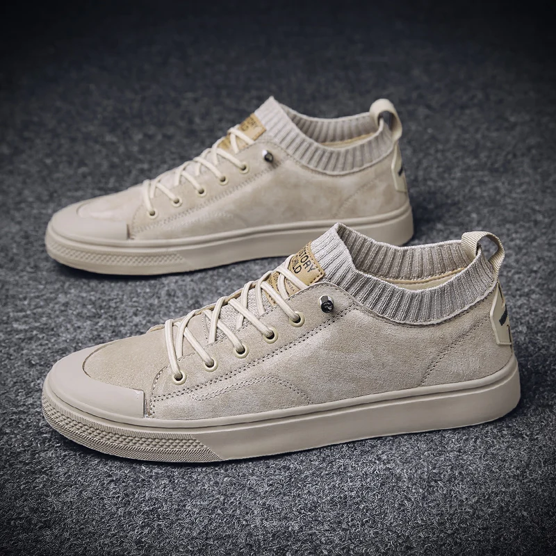 Мужские кроссовки для скейтборда без шнуровки повседневные модные | Спорт и