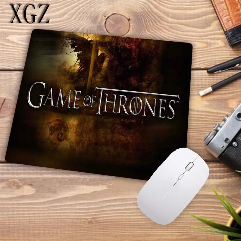 XGZ Игра престолов Песнь Льда и Огня резиновый Настольный коврик для мыши для ноутбука компьютерная клавиатура Коврик для мыши Размер коврика 18x22 см Продвижение