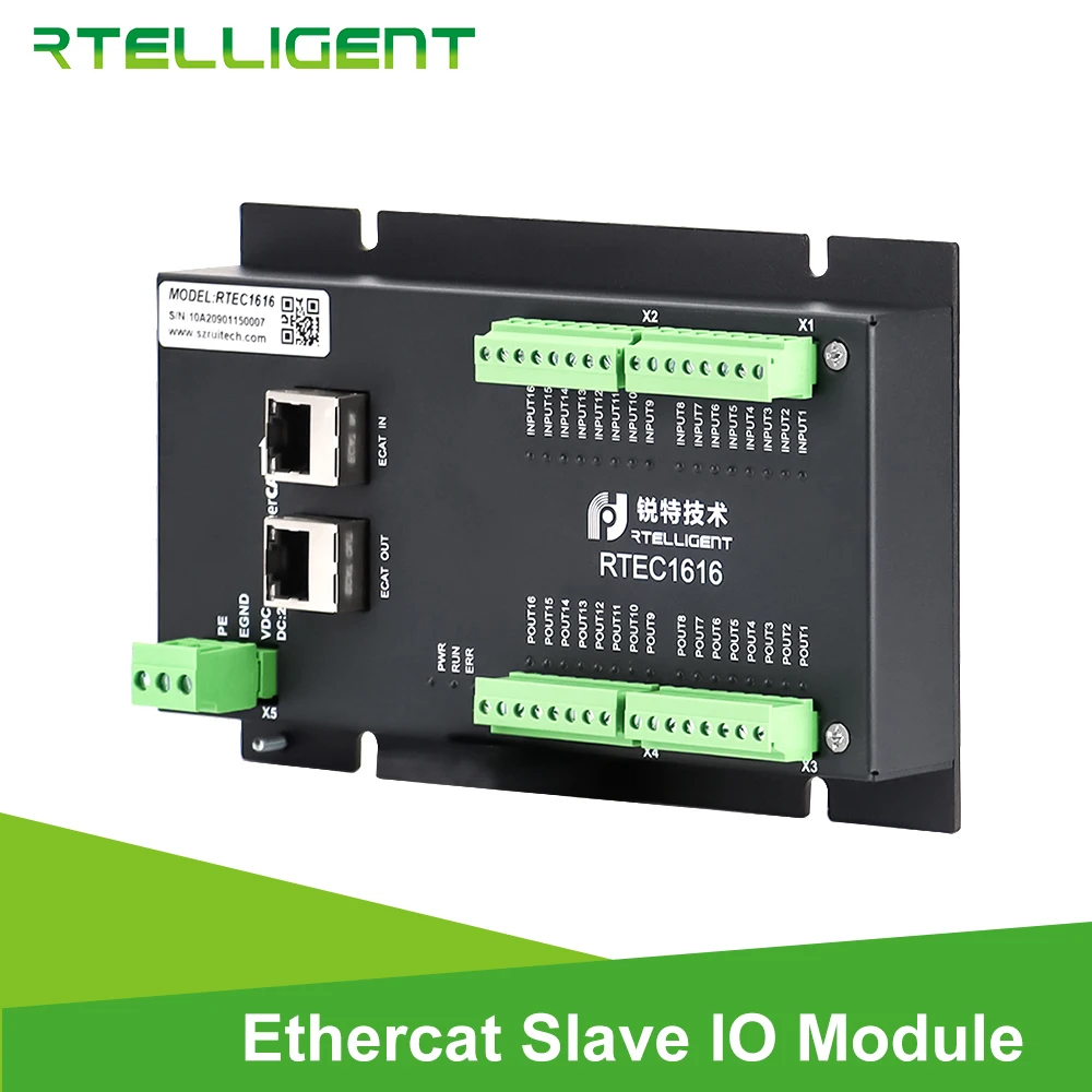 FieldBus Communication Ethercat Slave lO модуль 16 NPN одиночные общие входные порты анода Ad катодные