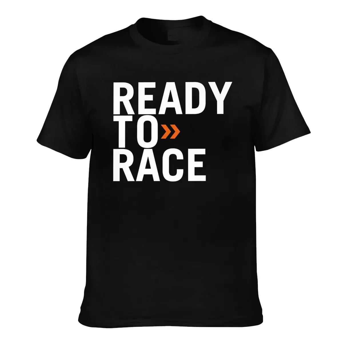 

Ready To Race T Shirt Motocross Bike Motorcycle Basic 100 Cotton T-Shirt Big Printed Tee Shirt Mens