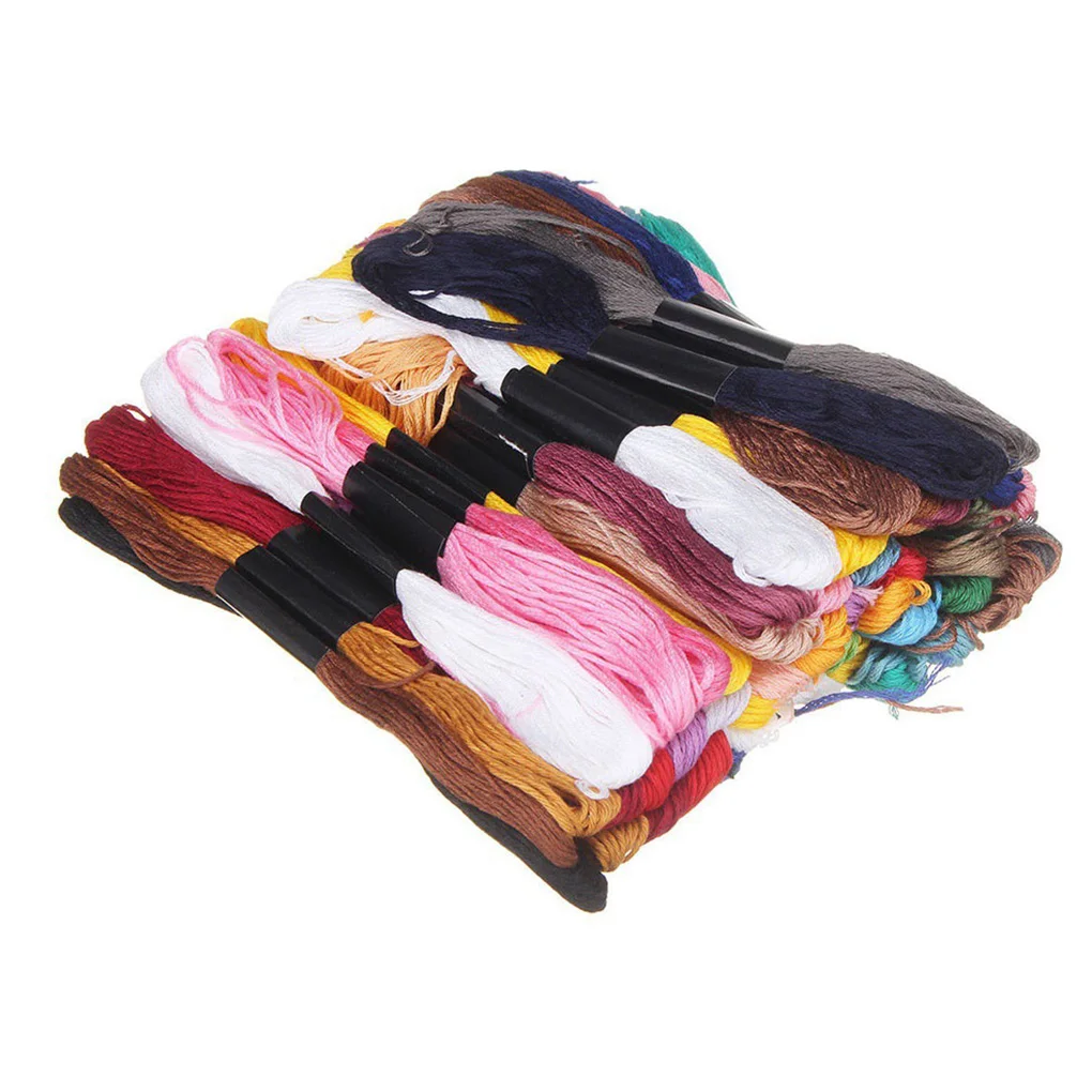 Набор для вышивания 136 шт./компл. набор рукоделия вышитые наклейки хлопковая нить