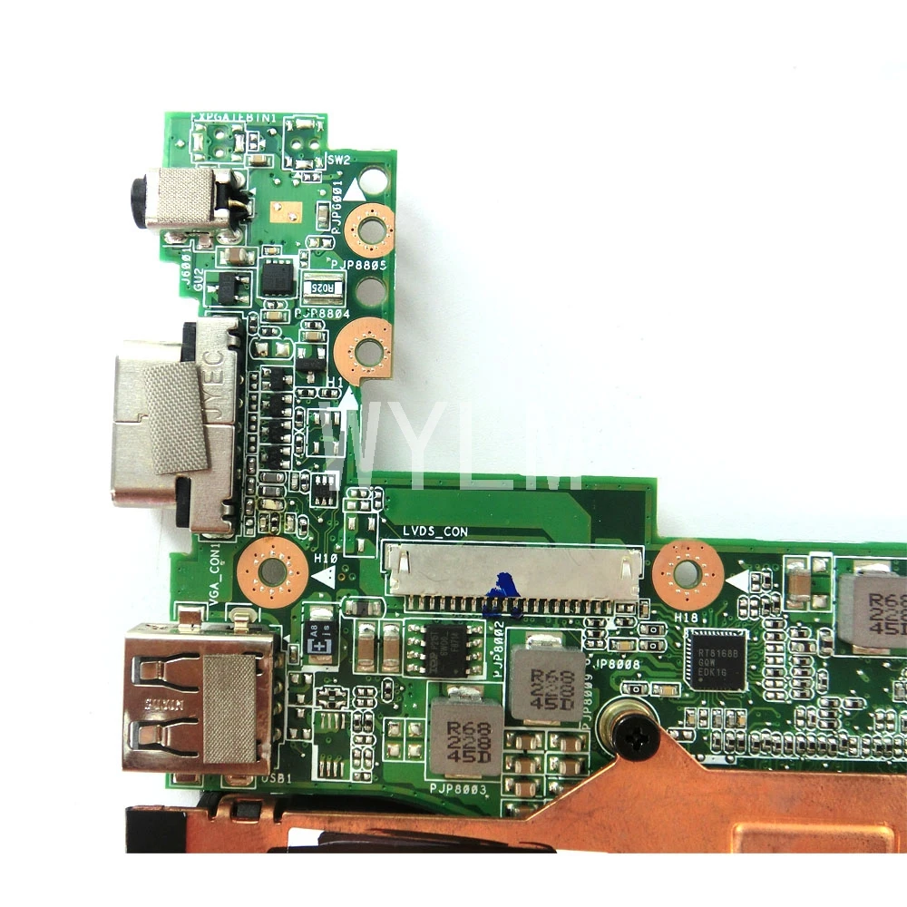 Материнская плата 1025C REV 1 2G для ASUS без LAN материнская ноутбука 100% протестированная