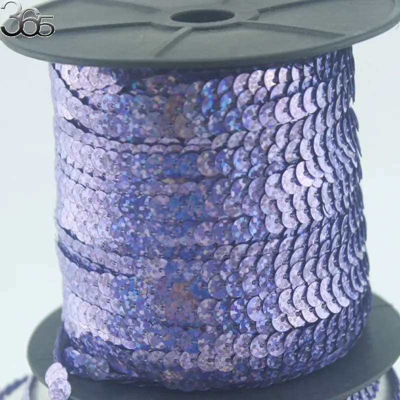 Free Ship 10/100 Yards 6mm Coin Rain Purple Connect Loose Sequins Strip Beads Jewelry Accessories|jewelry accessories|accessories jewelry