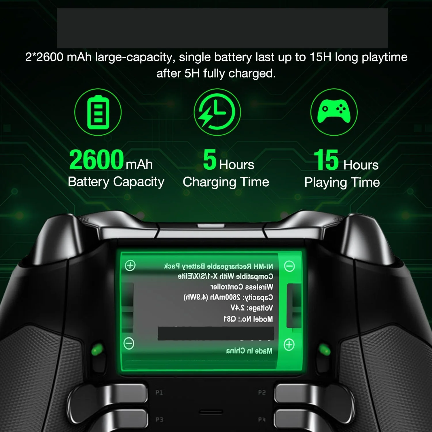 

Аккумуляторная батарея для Xbox Series X/S/Xbox One S/X