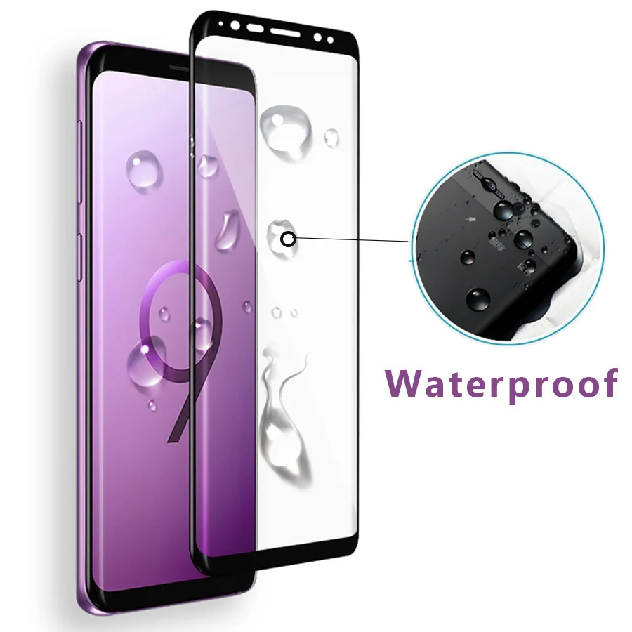 

Изогнутое закаленное 3d-стекло для Samsung Note 9 8, защитное стекло, протектор экрана для Galaxy Not 9, 8, Note9, Note8, защитная пленка