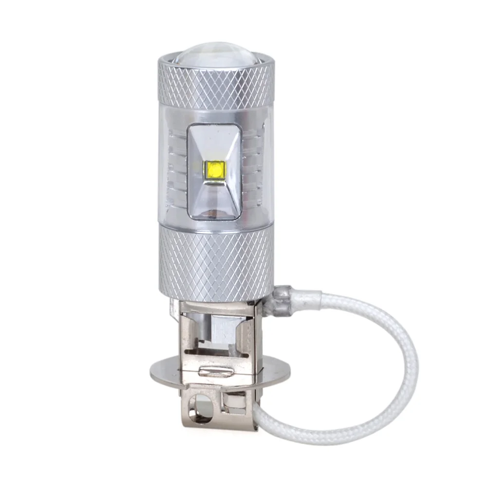 H1 AC/DC 12-24V 30W 380LM 6000K белый светодиодный Противотуманные фары Дневные Фары