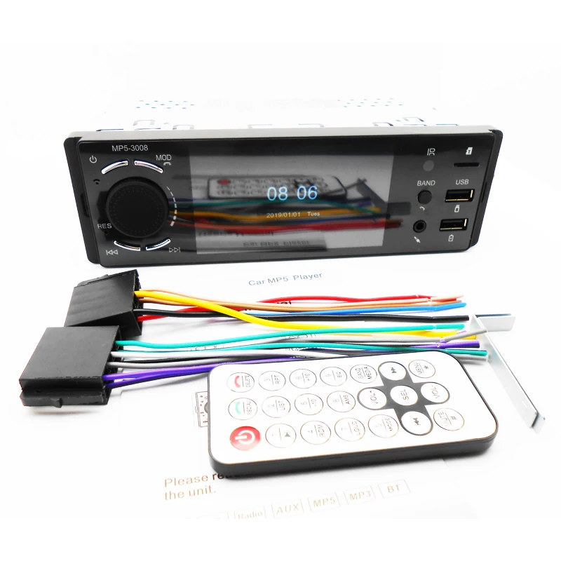 $249.59 Bluetooth Car Radio 1 Din Mirror Link 4