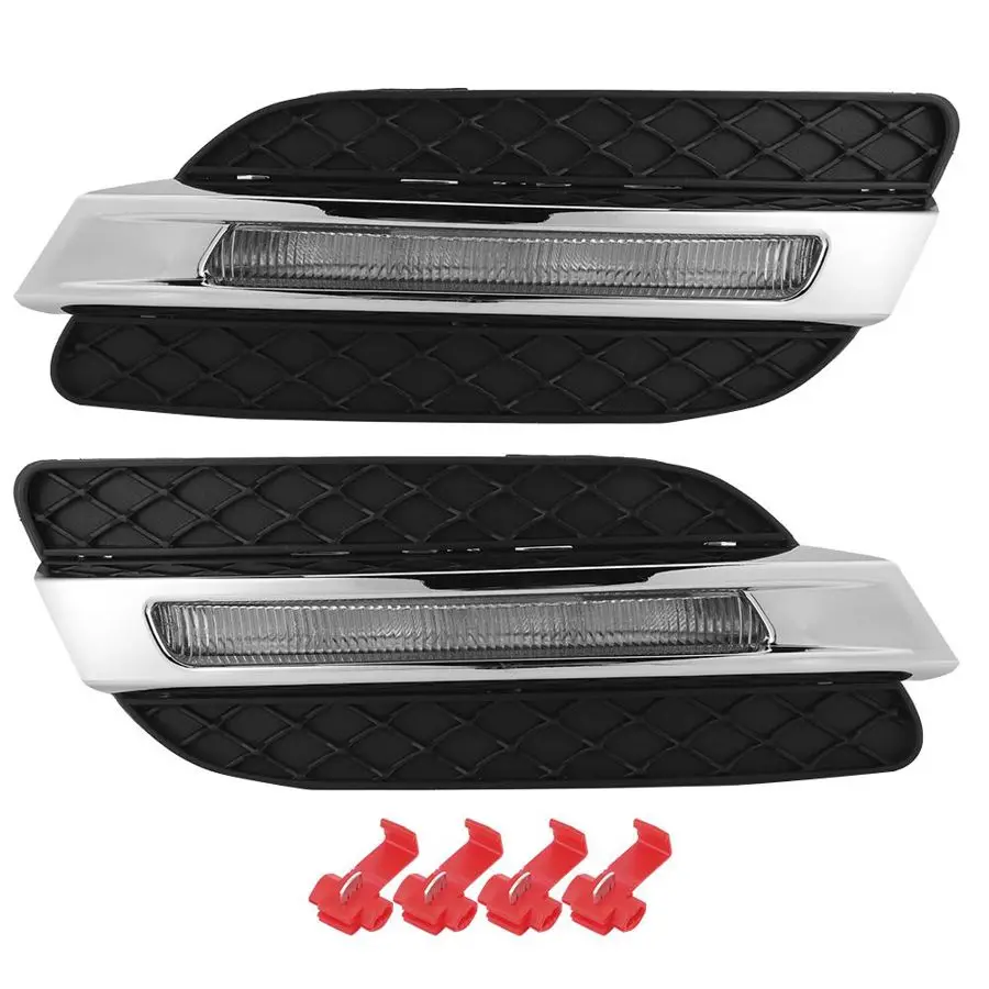DC12V 6000 6700K светодиодный Водонепроницаемый DRL Дневной светильник подходит для Mercedes