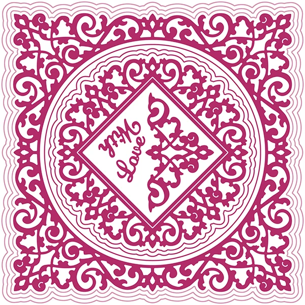 Квадратная Рамка Металлическая резка штамп Новое поступление 2022 Сделай Сам