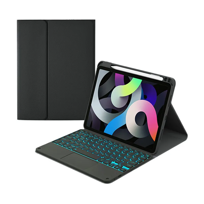 Модный чехол для IPad 10 2 2020 2019 Air 3 4 Pro 11 5 2021 Беспроводная Bluetooth сенсорная клавиатура