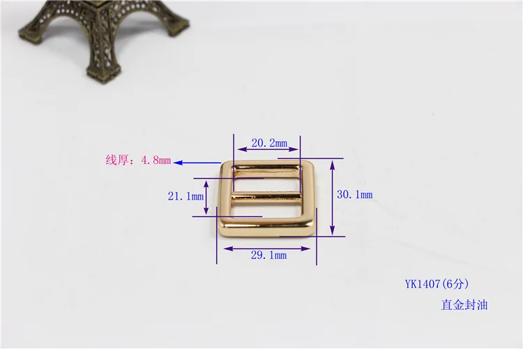 Позолоченный металл пряжки боты Diy сумка ремень аксессуары | Багаж и сумки