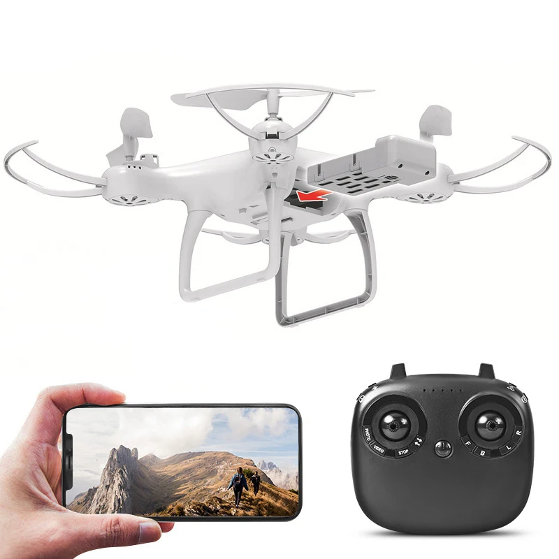 

RC Drone 4k Professional with Camera WIFI FPV Quadcopter Drones Aerial Photography Height Maintain Detachable Camera Dron Toys