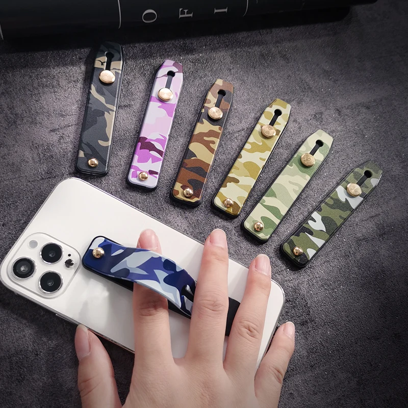 

Mobile phone holder is suitable for iPhone Samsung Huawei Realme Oneplus Realme mobile phone handheld portable push-pull bracket