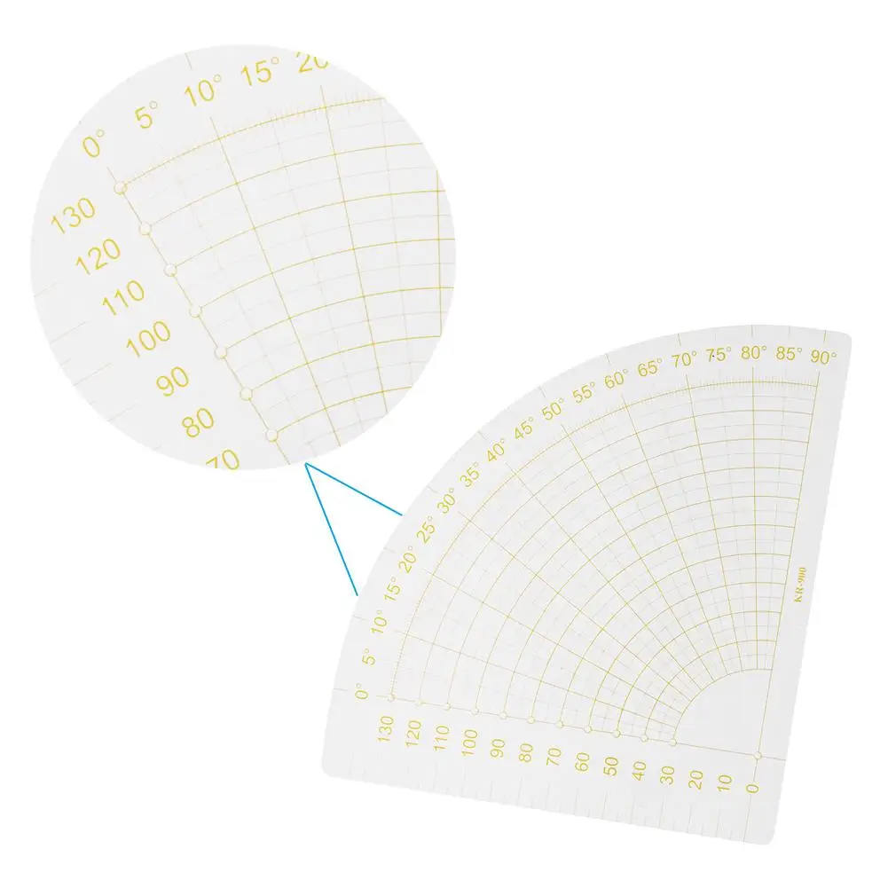 Fan Shape Ruler Foot Seam Quilting Patchwork Scrapbooking High Quality Measuring Tool Tailor Craft DIY Sewing | Канцтовары для