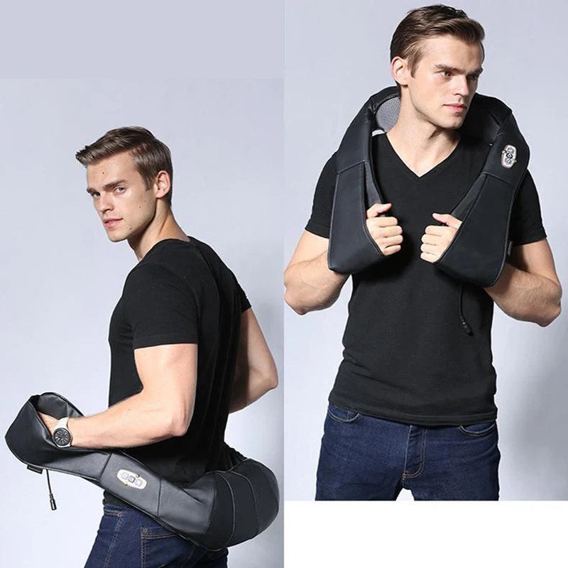 Электрический набор инструментов плеча шеи Массажер шиацу обогреваемый