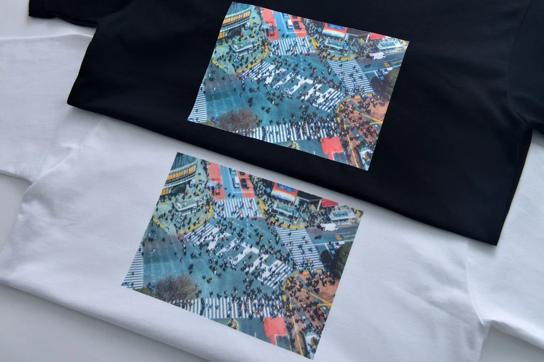 

KITH T Shirt Men Women Tokyo Japan Store Limited Shibuya Bustling TShirtSimple Youthful Vitality Comic Print KITH T-shirt