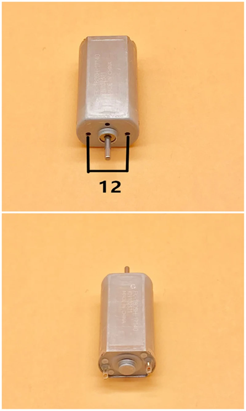 Маленький двигатель постоянного тока 3 в 6 12 В 15000 об/мин высокоскоростная щетка