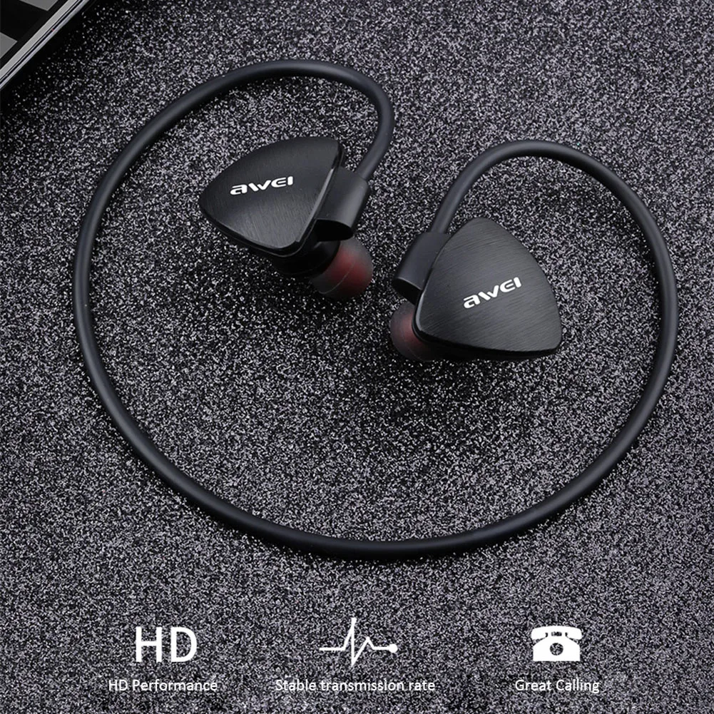 Беспроводные Внутриканальные наушники Awei A847BL оригинальная Hi-Fi стерео