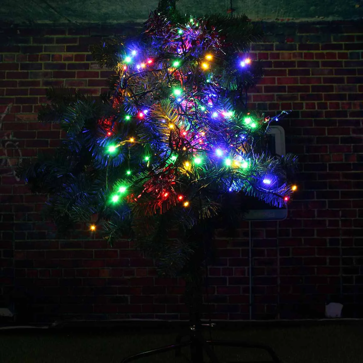 RGB Пульт дистанционного управления 17 м 100LED солнечная энергия сказочная Гирлянда освещение 8 режимов Рождество открытый водонепроницаемый садовый светильник на солнечных батареях свет - Испускаемый цвет: RGB