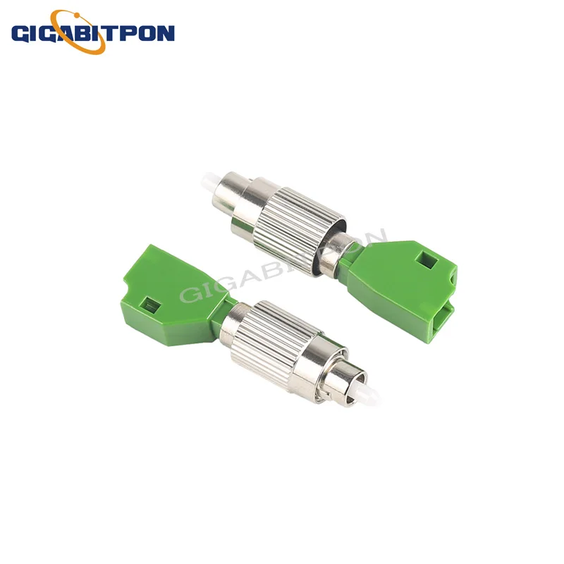 50pcs FTTH single mode FCAPC-LCAPC Fiber Fiel FC male LC female fiber optic connector/adapter