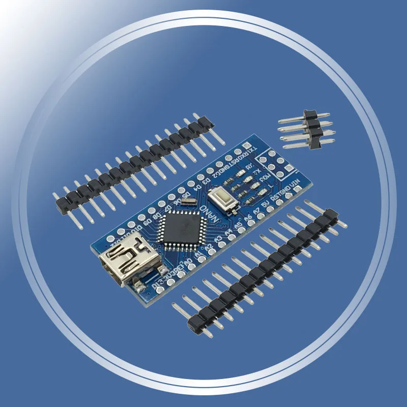 Для Arduino Mini Type C USB Nano 3 0 Atmega328 контроллер совместимый PCB макетная плата модуль с