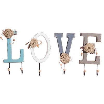 

Creative key hook wall hanging coat hook wall porch door shelf rack hanger wall decoration fitting room hook