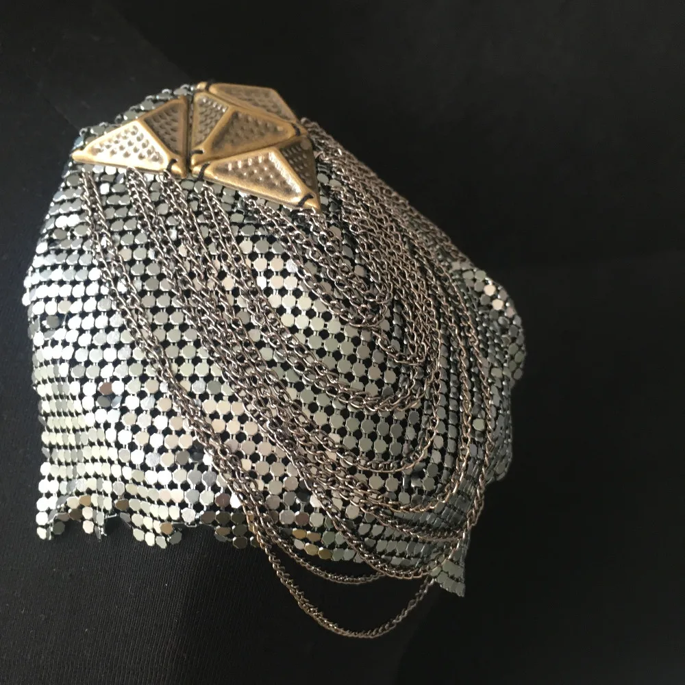 Ручная работа A997 epaulette ювелирные изделия кисточкой большое плечо брошь погоны/погоны шипы колодки клуб шоу Блейзер аксессуары/булавка