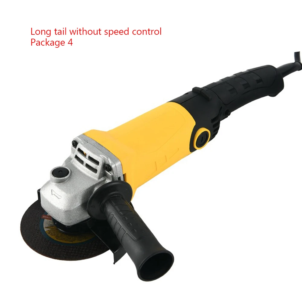 Power Tool Multifunctional Industrial 115 Angle Grinder Household Hand-held Grinding Cutting Hand Grinder