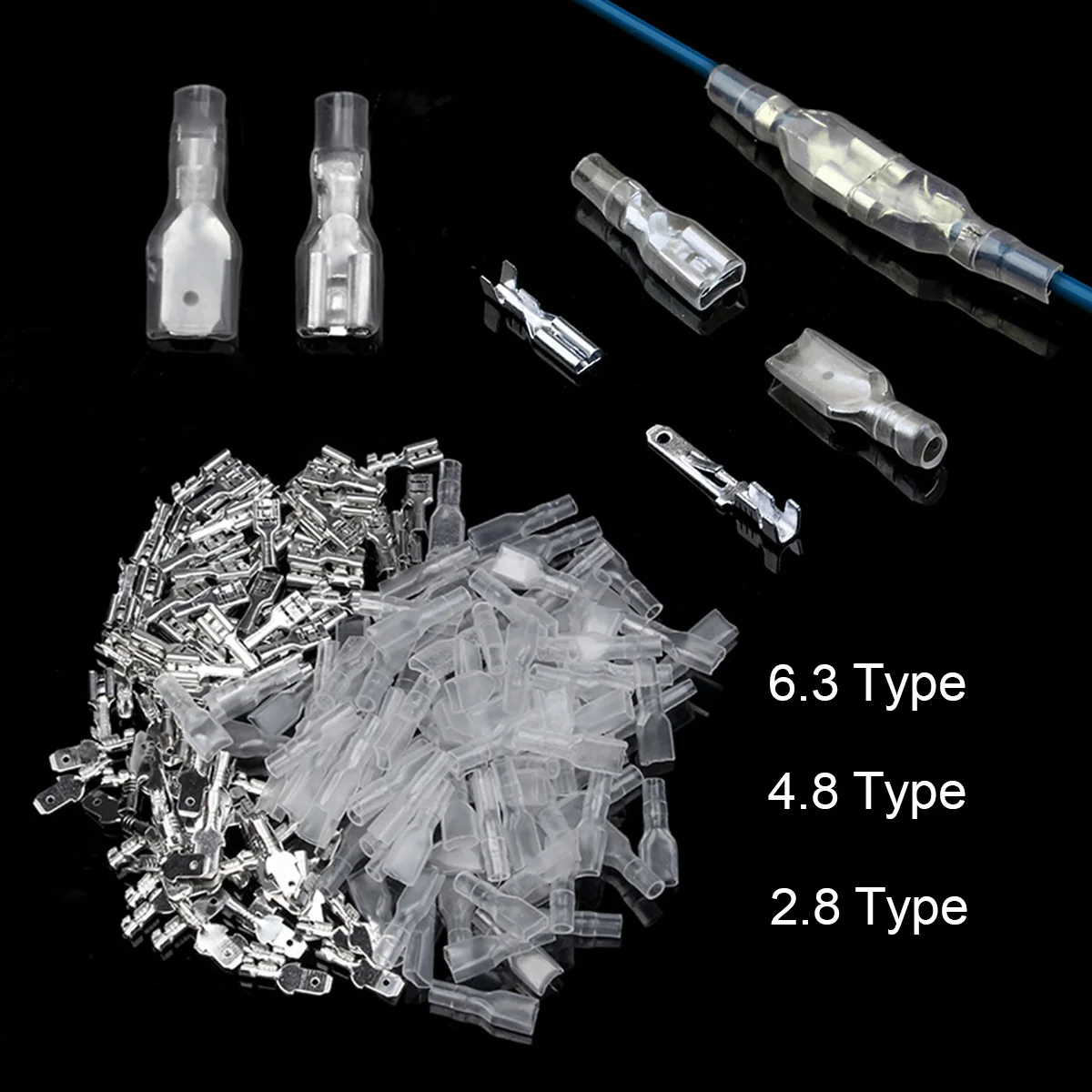 Провода Терминалы Женский Мужской Кабельный разъем 2 8 мм 4 6 3 220 В 110