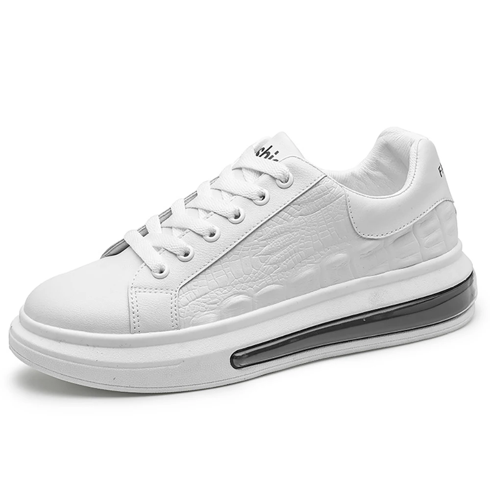 

Men Sneakers Waterproof Shoes Air Cushion Increase Comfortable Boots Street Style Non-Slip Sports Shoes New 39-44 Sneaker