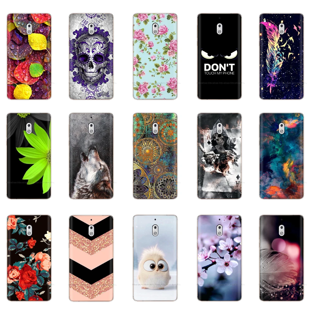

5.5"inch Case For Nokia 2.1 Case Cover Silicone Soft phone funda for Nokia2.1 2.1 2018 cover full 360 Protective Shells Bags
