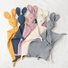 Детское хлопковое муслиновое одеяло, нагрудник, мягкие спящие куклы для новорожденных, детская модная игрушка для сна для кормления, Успокаивающая и облегчающая кожу