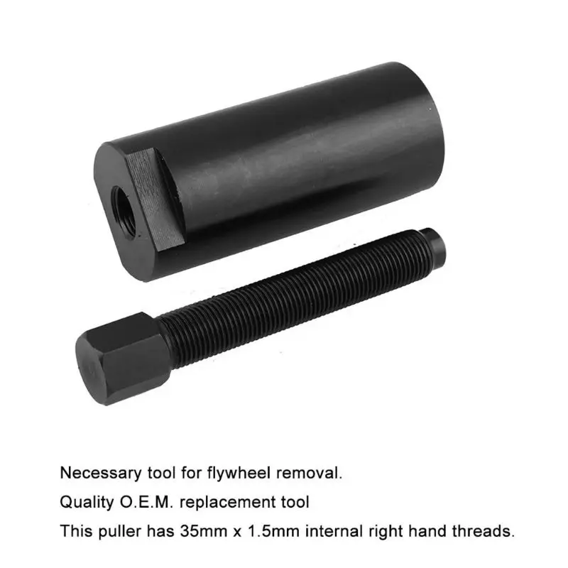 

Motorcycle Accessories Repair Tool Tusk Flywheel Puller Remover 35mm Black Carbon Steel Remover for Warrior 350 1988-2004
