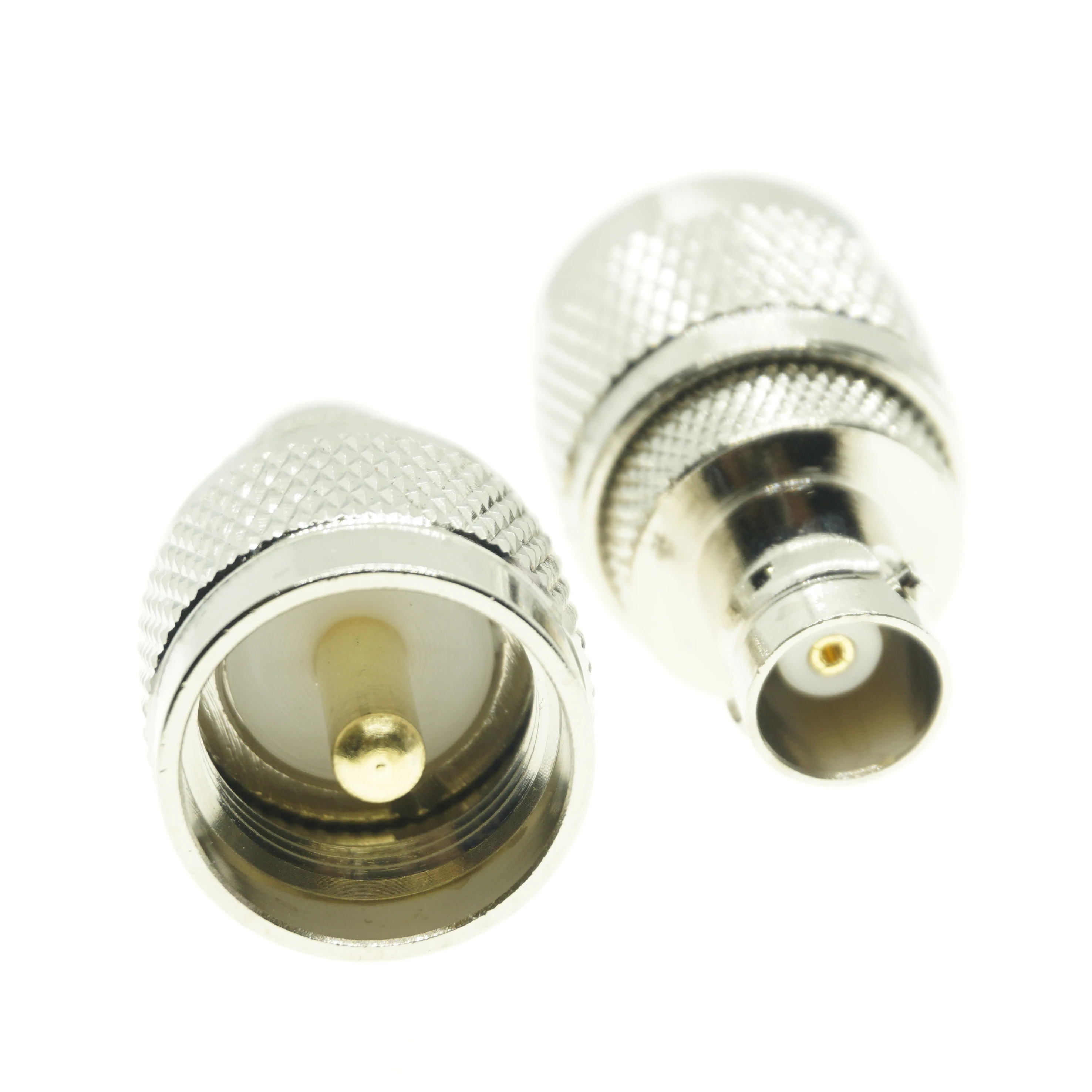 Разъем BNC Q9 к UHF PL259 SO239 разъем Female Male Jack никелированная латунь прямой Коаксиальный