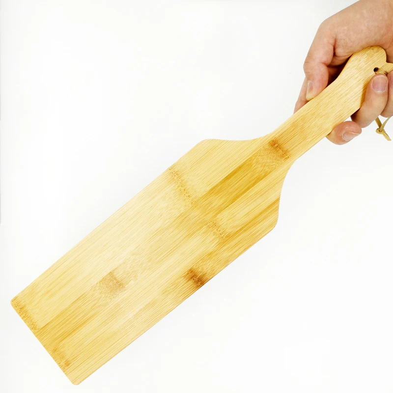 Эротическая деревянная плетка из бамбука секс-шлепание лопатка фетиш флоггер