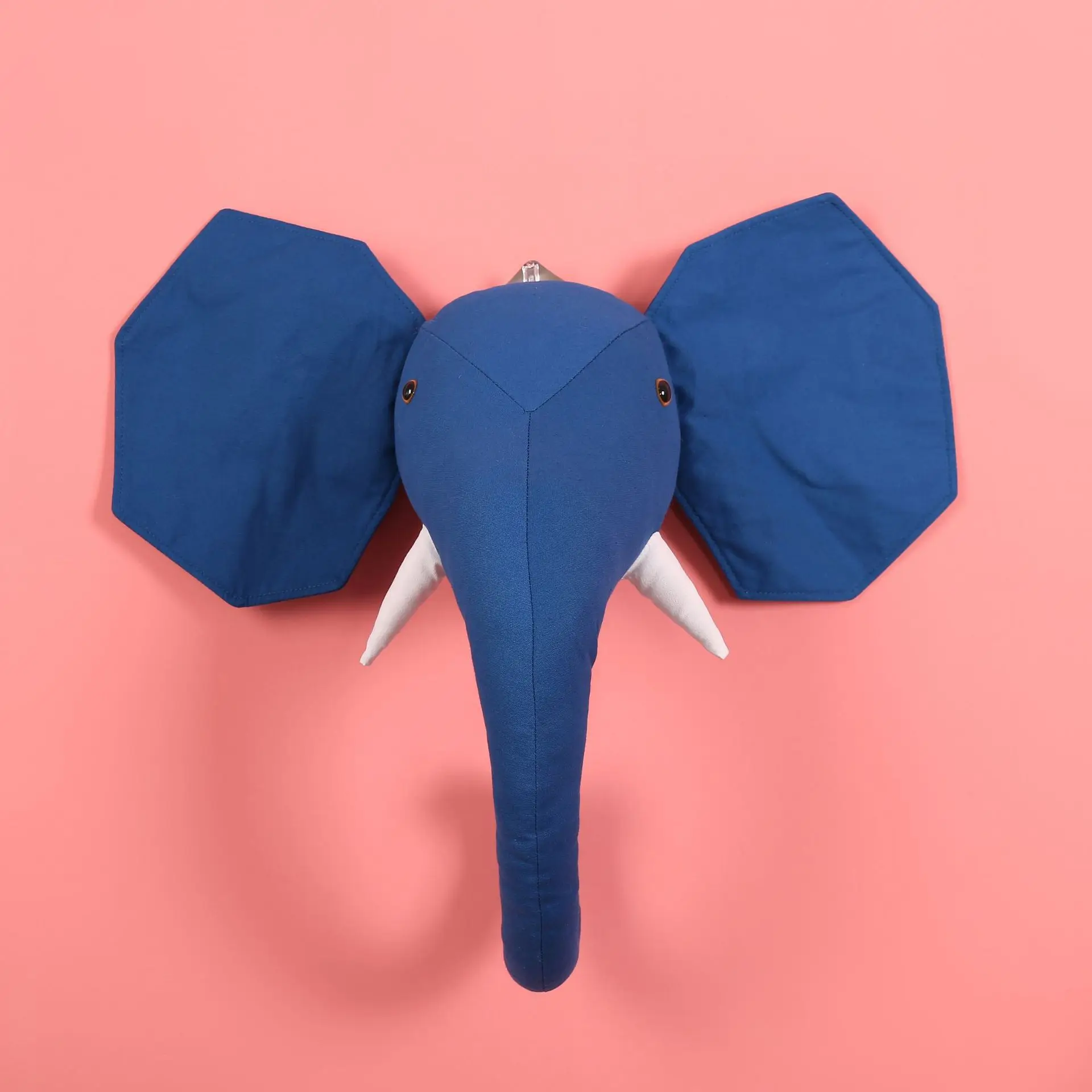 Зебра/Слон/Жираф 3D голова животного настенное крепление детские мягкие игрушки