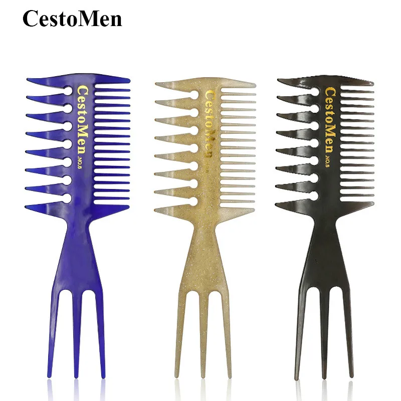 Парикмахерская Профессиональная Мужская расческа масло парикмахерская с