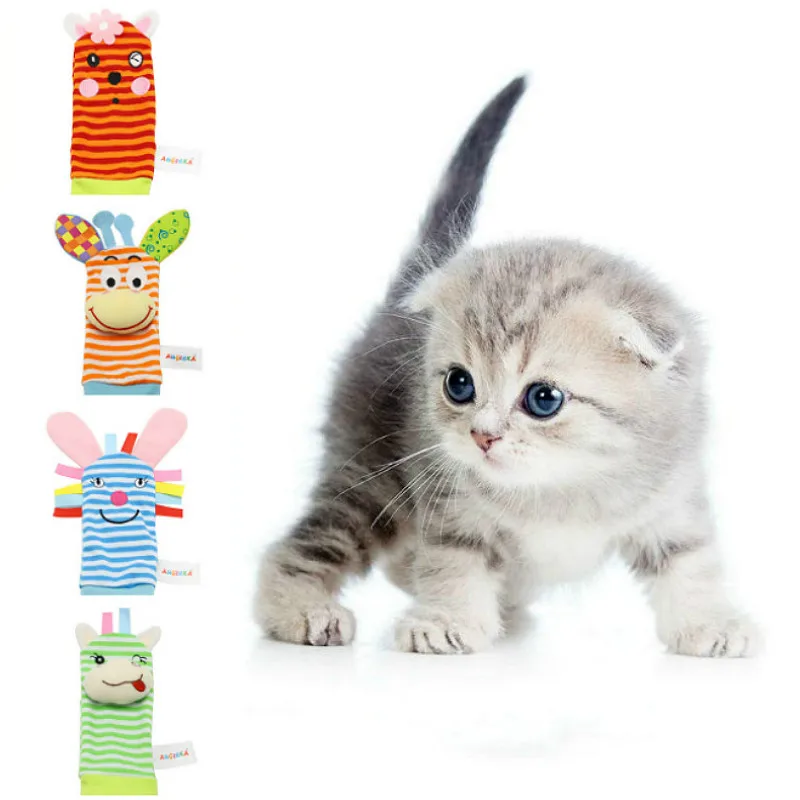 1 шт. кошка взаимодействие кошачьи игрушки Забавный интерактивный плюшевый Кот