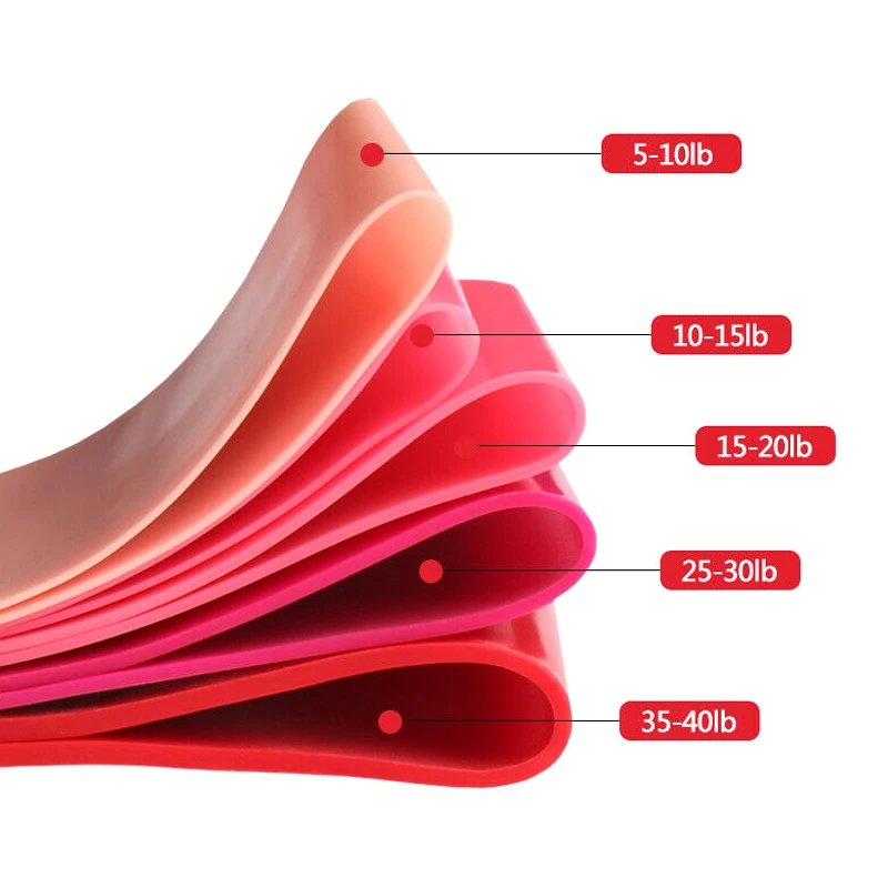 Новинка 5 шт./компл. эластичные повязки для тренировок занятий спортом фитнесом