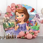 Фон для фотосъемки с изображением Алисы в стране чудес