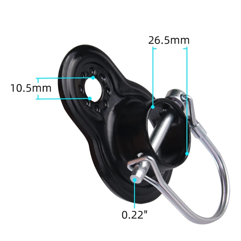 

Steel Bike Trailer Hitch Coupler Towbar Set Baby Pet Debris Bicycle Trailer Accessories Tractor Head
