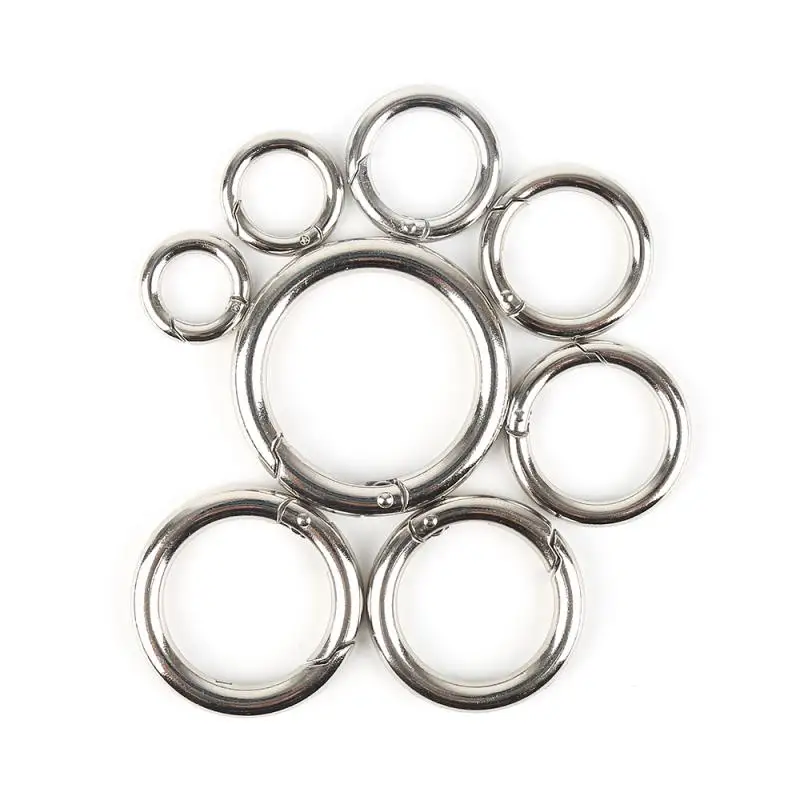 2 шт. пряжки зажимы покрытием пружина рамки уплотнительное кольцо для Кошельки