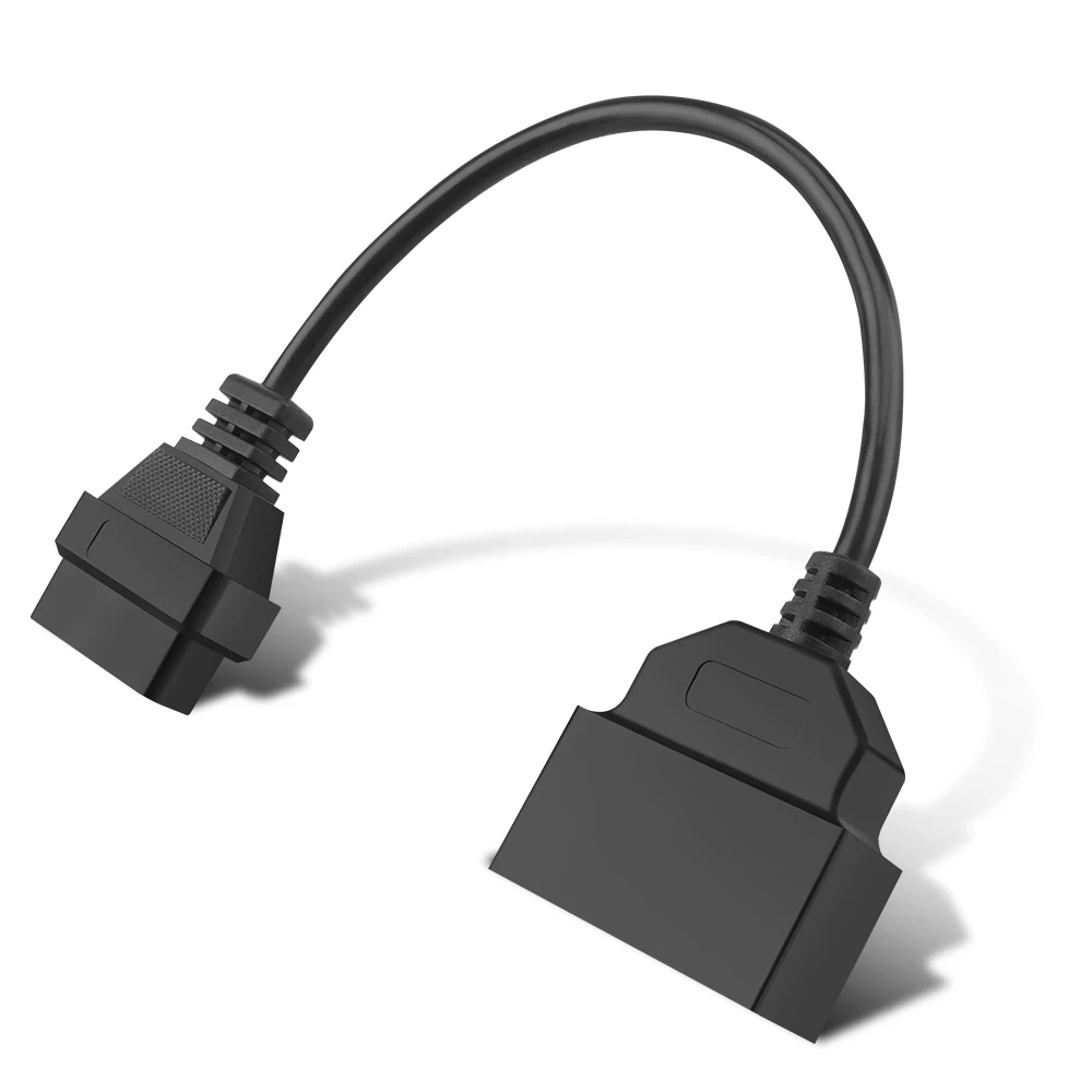 Диагностический кабель OBD2 переходник с 22 Pin на 16 для BMW Audi AMG Mercedes VW Skoda Honda Nissan Toyota