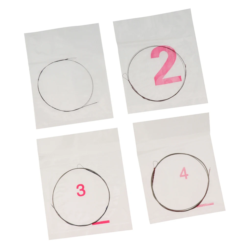 Набор из 4 профессиональных струн Liuqin инструменты китайские лютовые Струны для